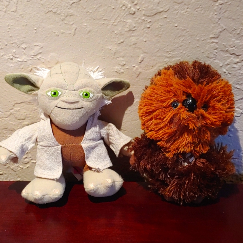 Kohl's Cares Star Wars Chewbacca and Yoda Plush Figures